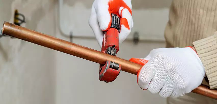 Temporary Copper Pipe Repair Gahanna, OH